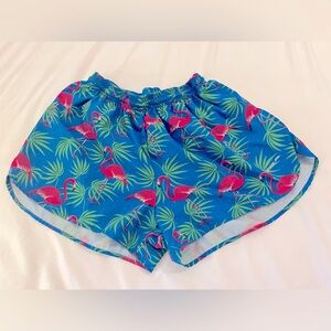BOA Men's Elite Split Shorts- FLAMINGO TURQUOISE